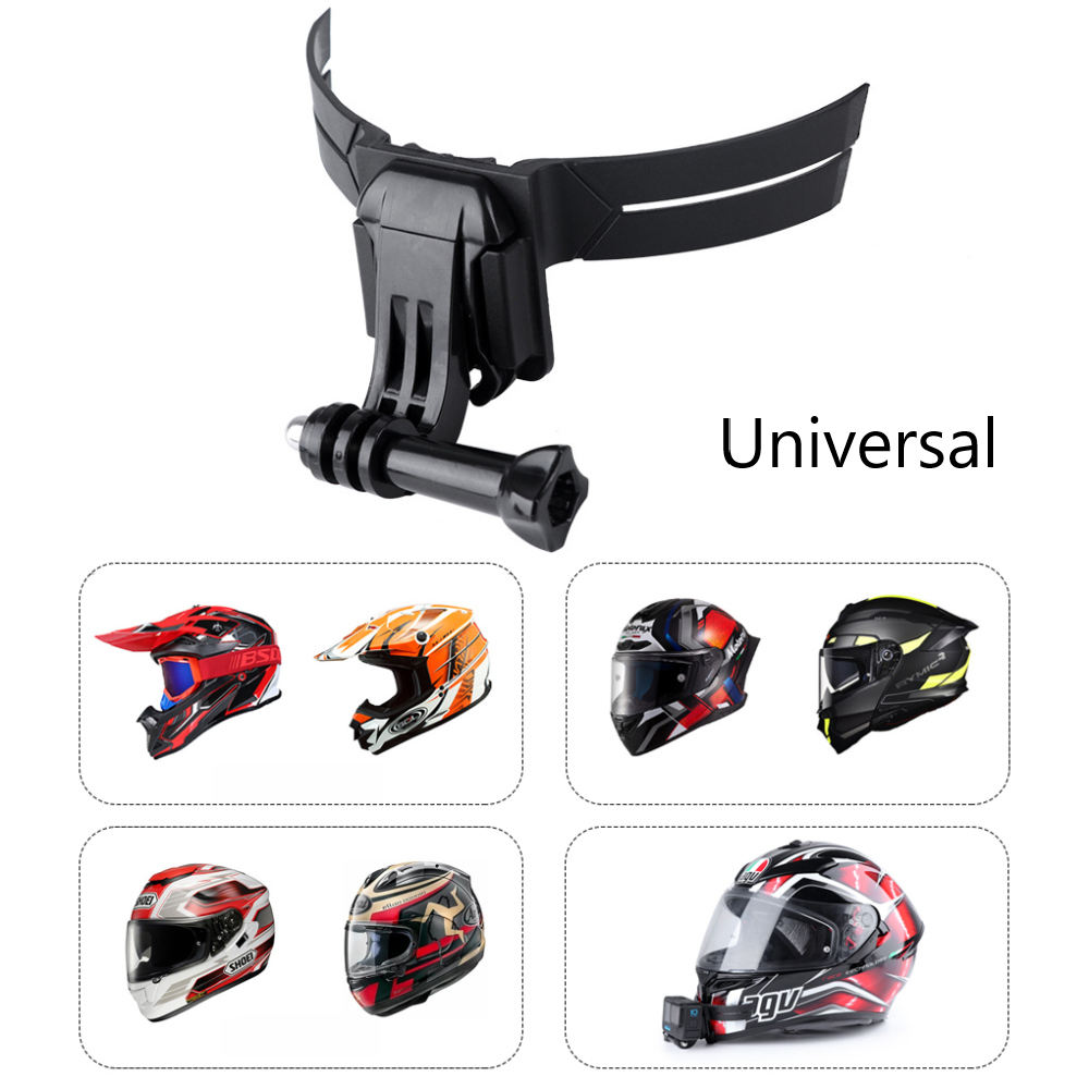 Soporte Montura Porta Camara Para Casco De Moto Gopro Actioncam
