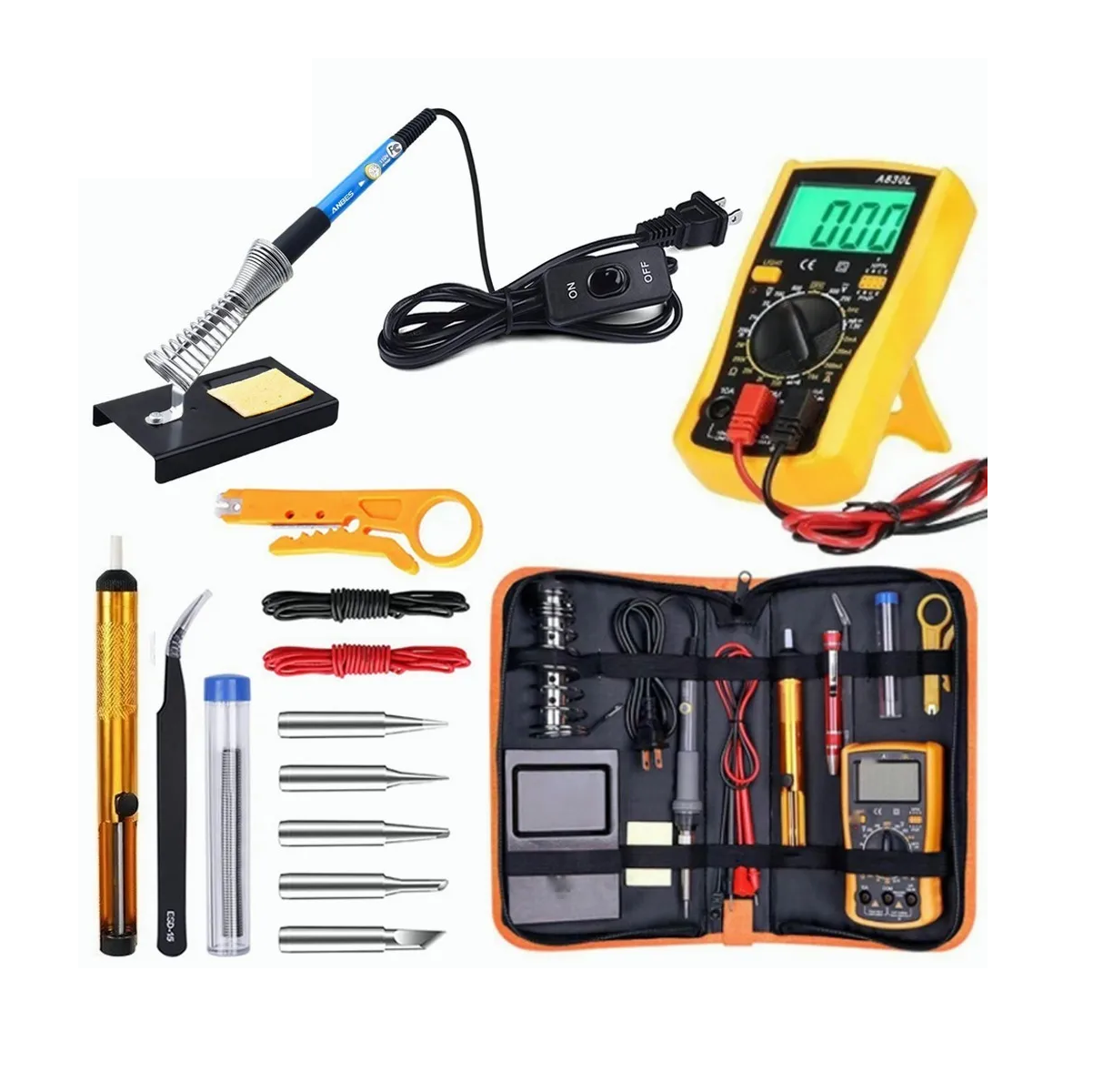 Kit Temperatura Ajustable 60w De Soldadura