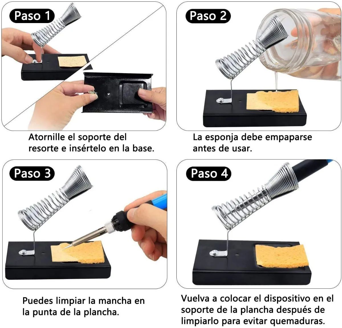 Kit Temperatura Ajustable 60w De Soldadura