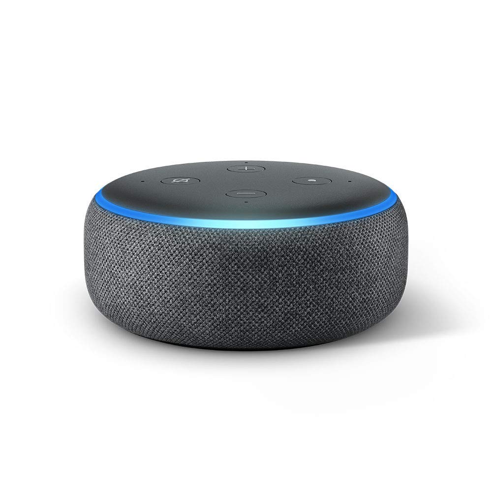 Echo Dot (3ra generación) - Alexa Bocina inteligente, color negro.