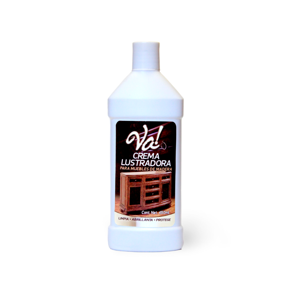 Crema Lustradora Para Muebles De Madera. 