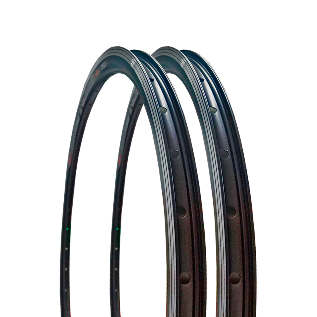 Dos Aros Bicicleta Ligero De Aluminio De 36 Hoyos 26 X 1.75