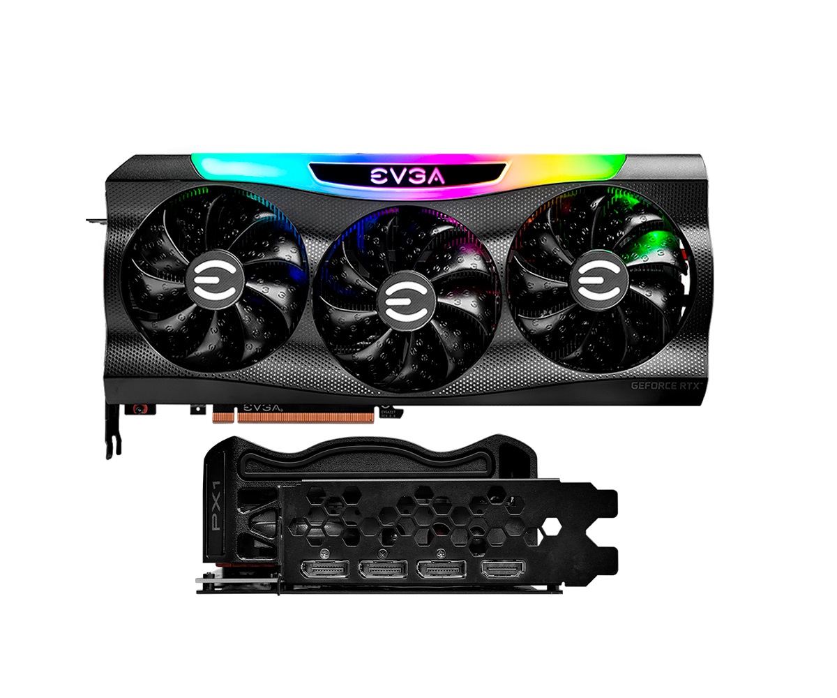 TARJETA DE VIDEO EVGA 08G-P5-3767-KL GF RTX 3070 FTW3 ULTRA GAMING 