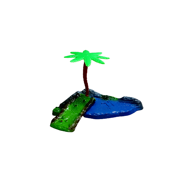 Terraza Isla Para Tortuga Chica