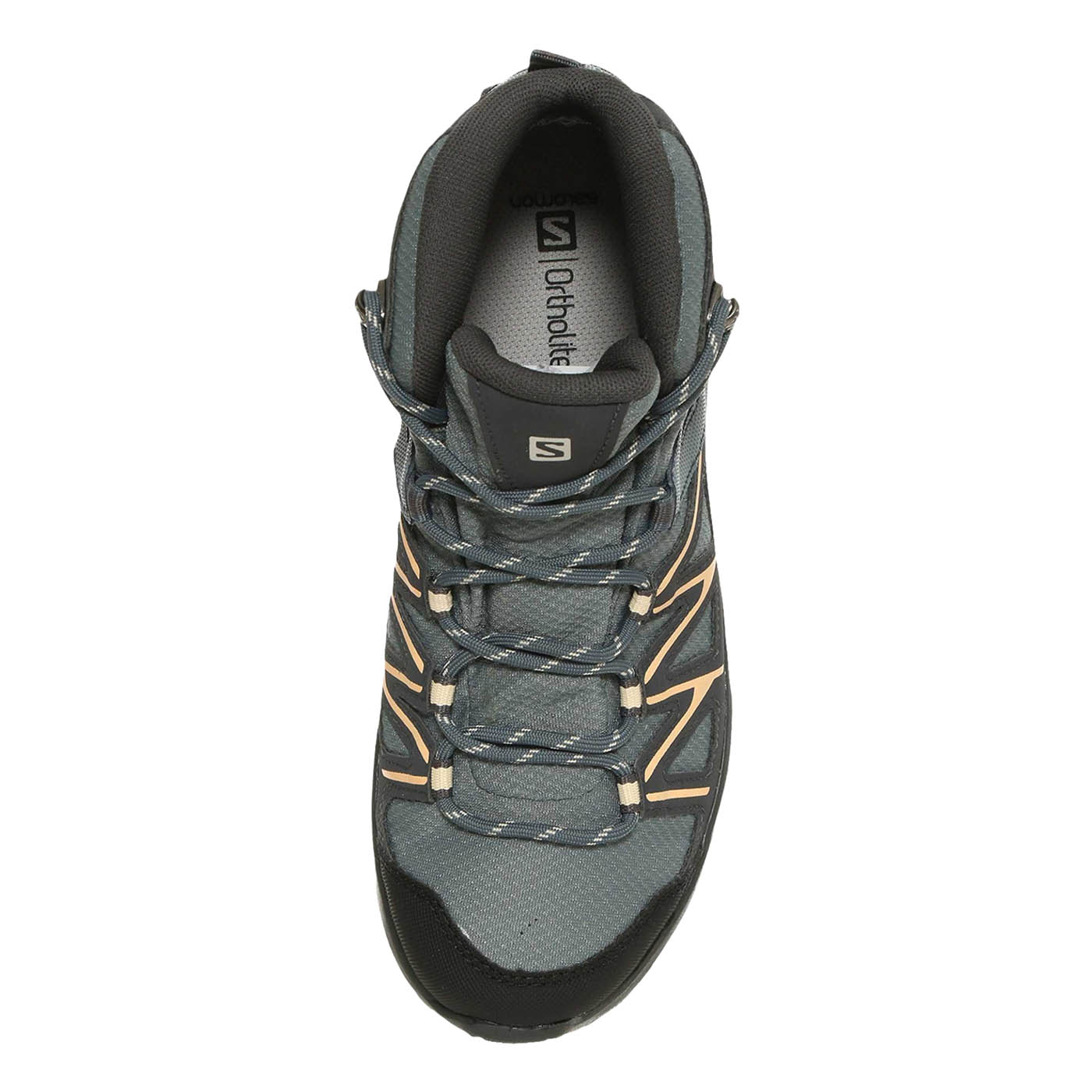 BOTAS SALOMON MUJER GRIS DAINTREE MID SENDERISMO L41678500