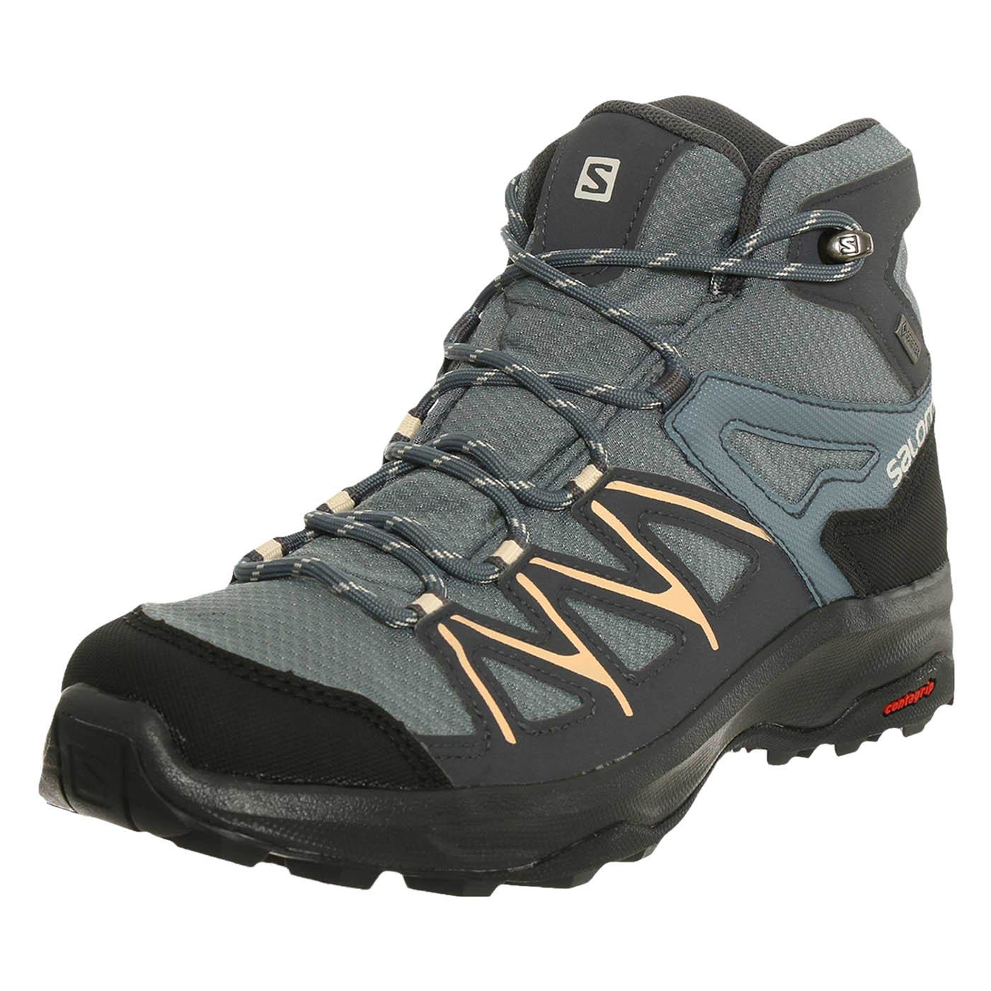 BOTAS SALOMON MUJER GRIS DAINTREE MID SENDERISMO L41678500