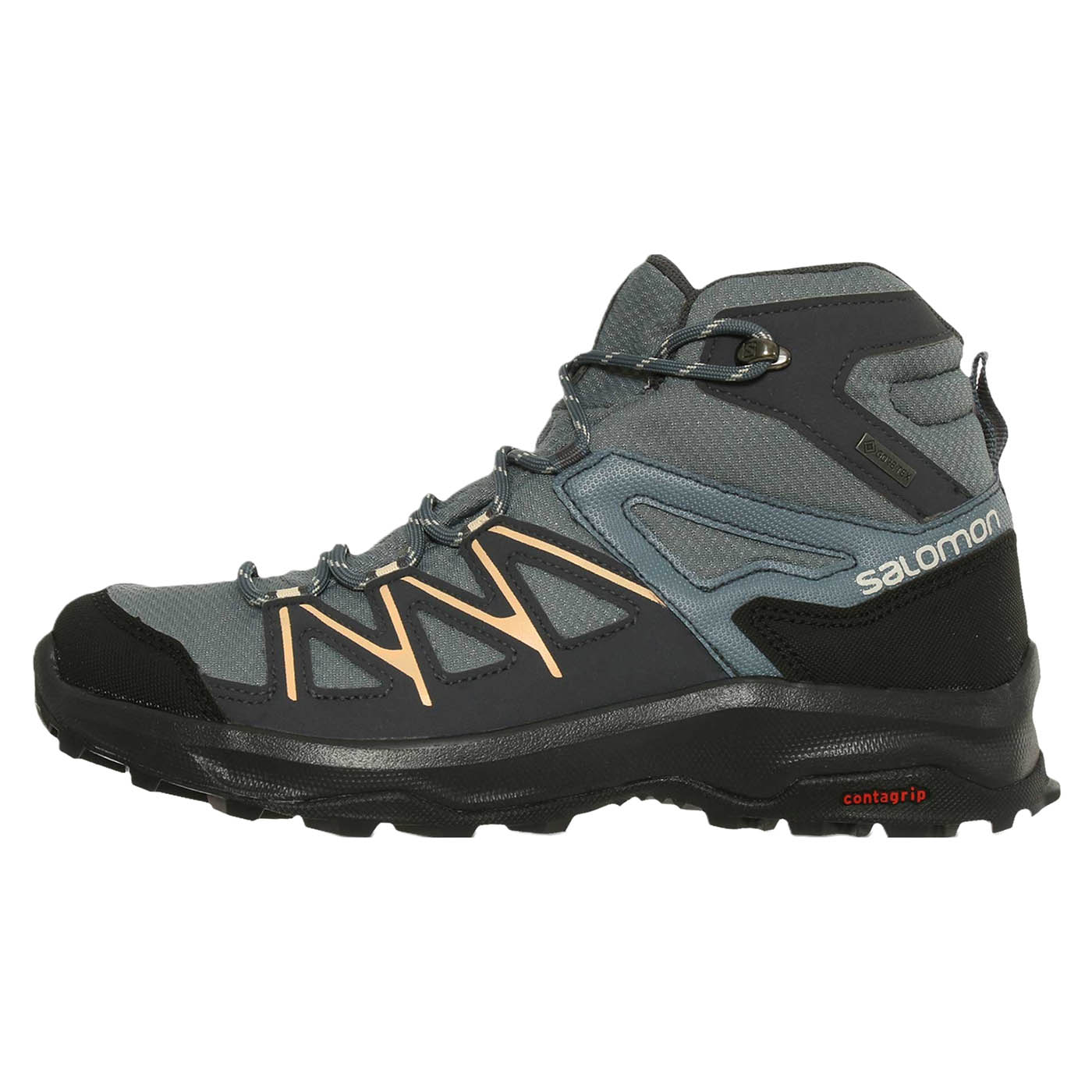 BOTAS SALOMON MUJER GRIS DAINTREE MID SENDERISMO L41678500