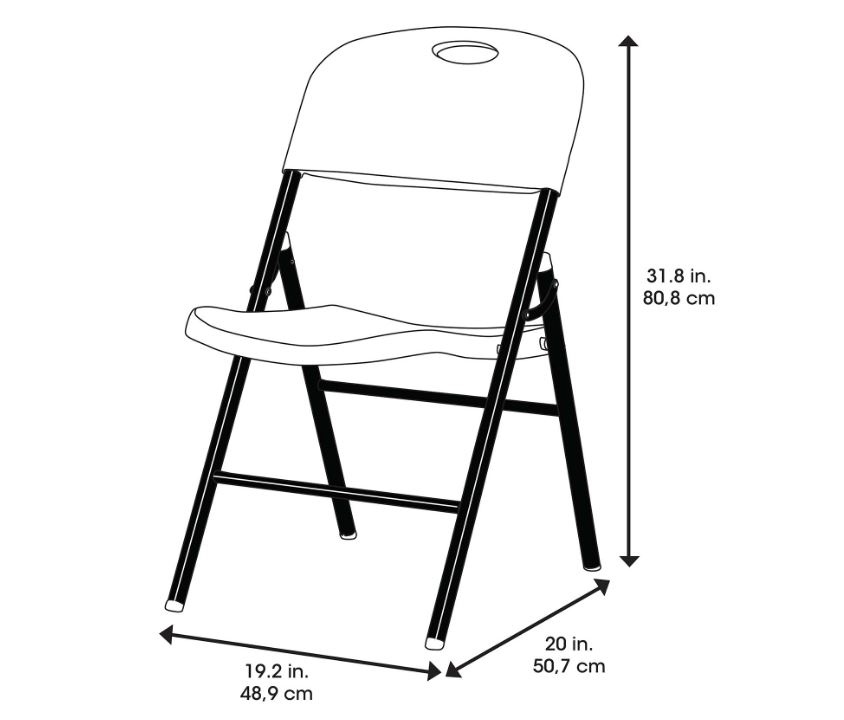 Combo / Set 6 sillas plegables Lifetime