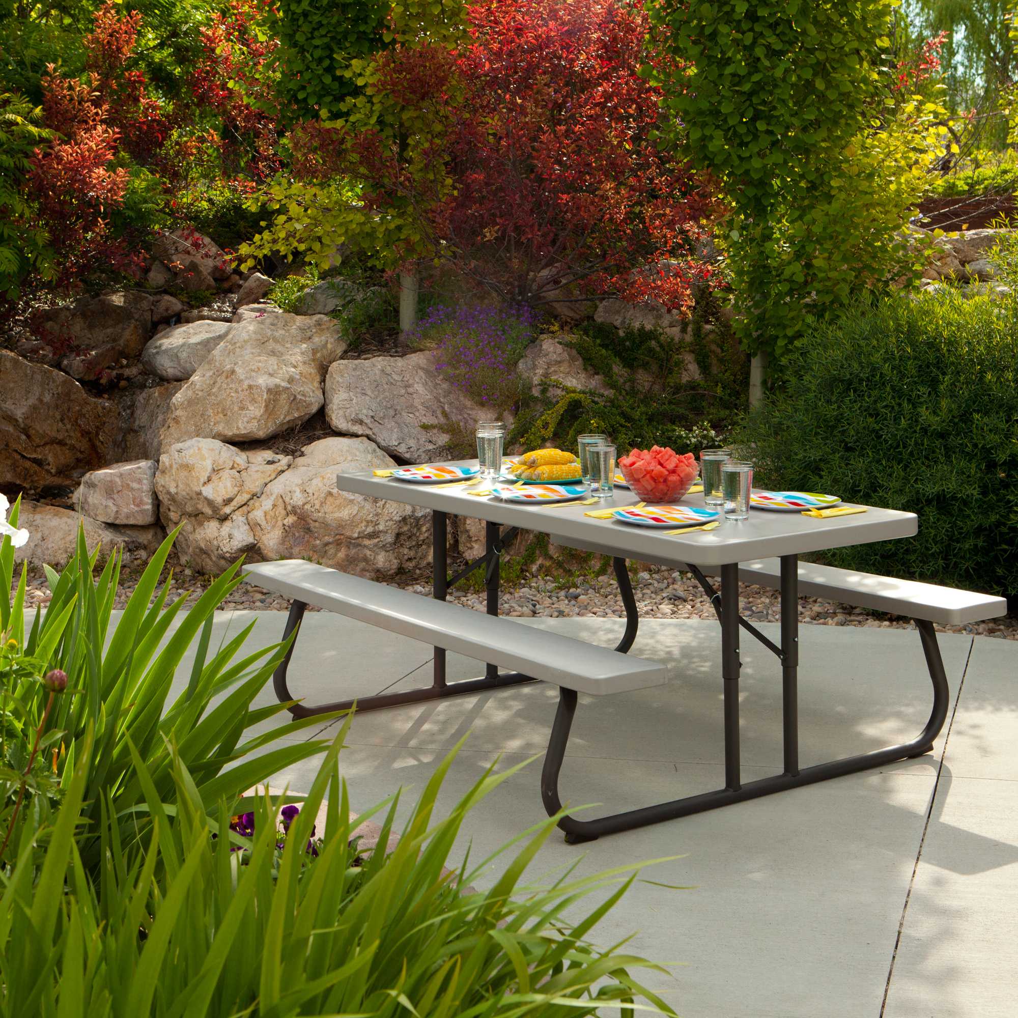 Mesa De Picnic Rectangular 1.83m Lifetime