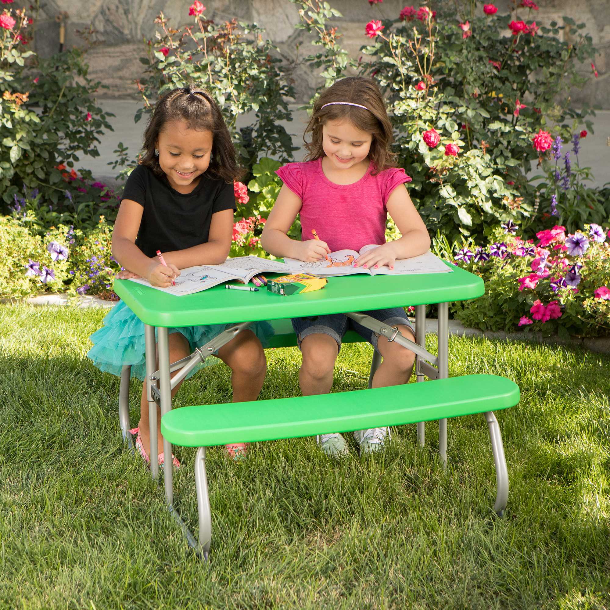 Mesa De Picnic niñ@s verde Lifetime