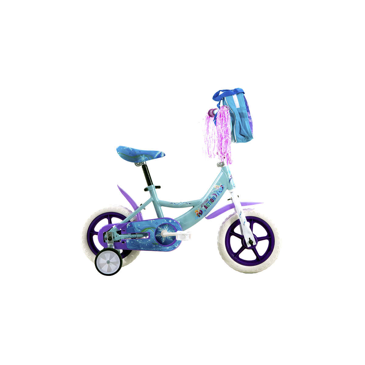 Bicicleta Veloci Frozen Attitude Rodada 12 Azul Infantil