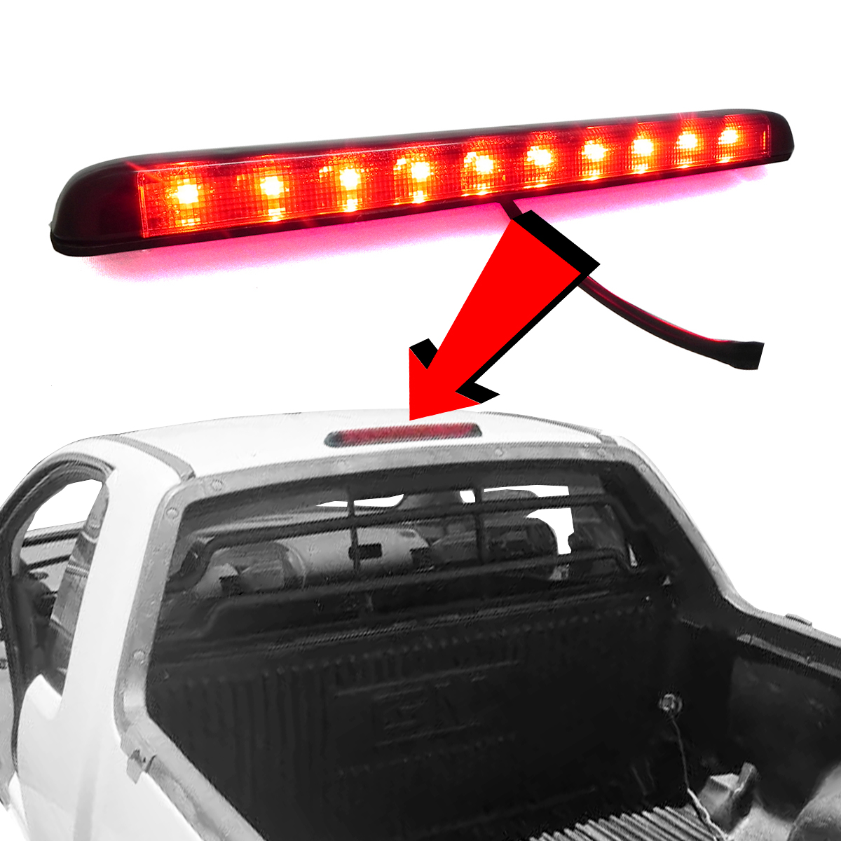 Luz Stop Led Cabina Compatible Chevrolet Tornado