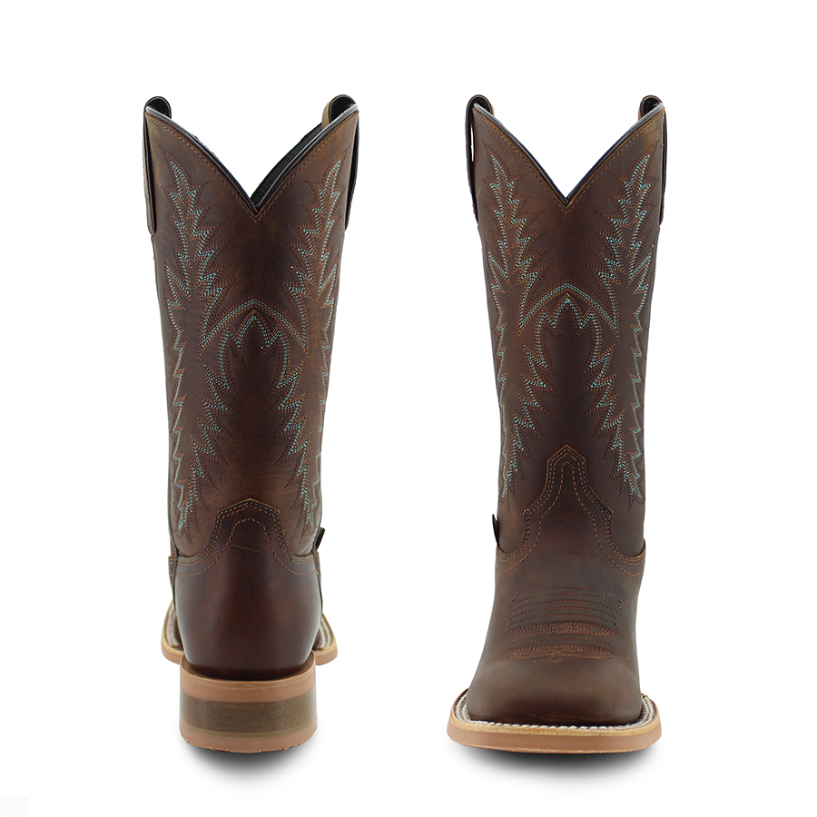 Botas De Rodeo Justin Boots Para Mujer 5459 Punta Ancha