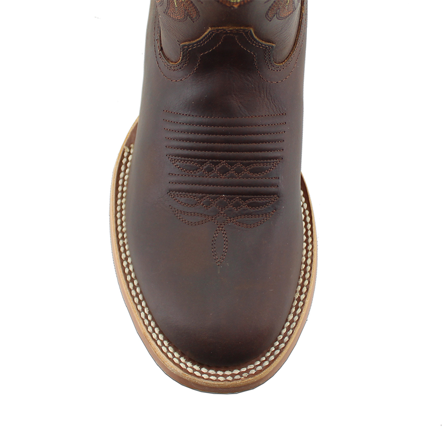 Botas Para Hombre Estilo Vaquero Justin Boots 5462 Punta Redonda