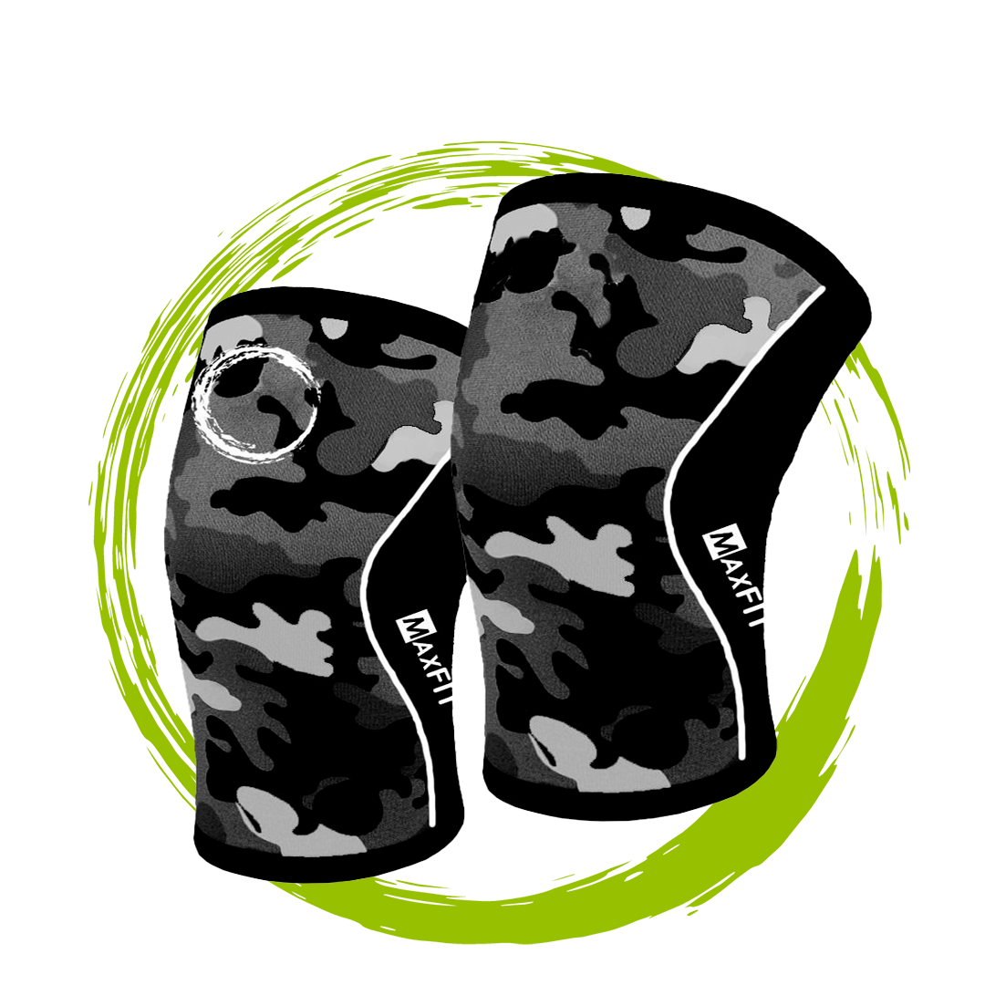 Rodilleras Elasticas De Neopreno Crossfit -gym Maxfit Gm424
