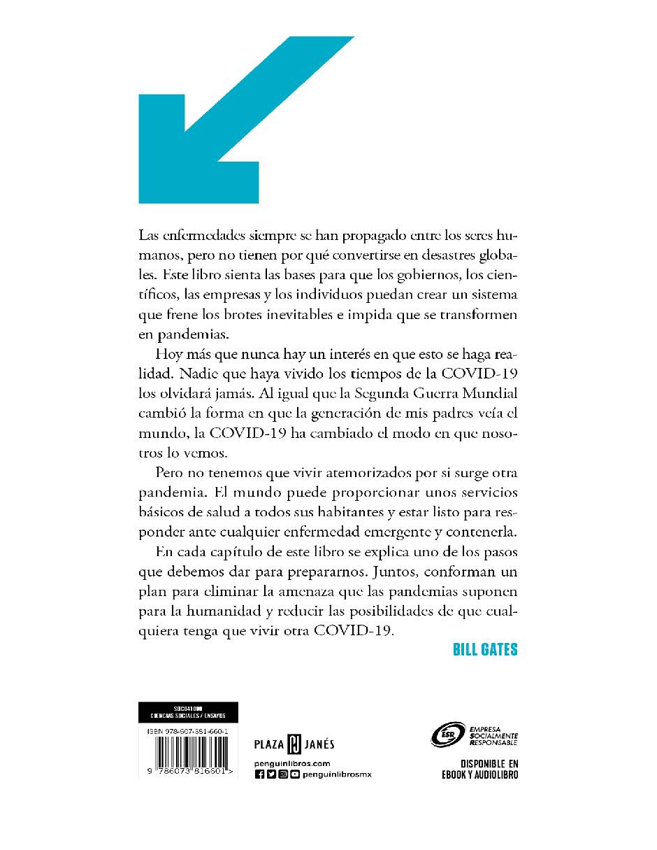 Cómo evitar la próxima pandemia Autor Bill Gates