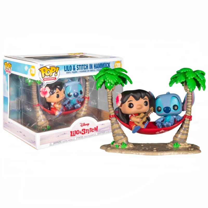 Funko Pop! Moment Lilo & Stitch in hammock SE
