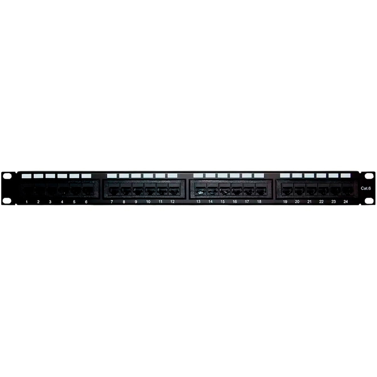 Patch Panel Cat6 Precargado De 24 Puertos Ens-pa24p6 Enson