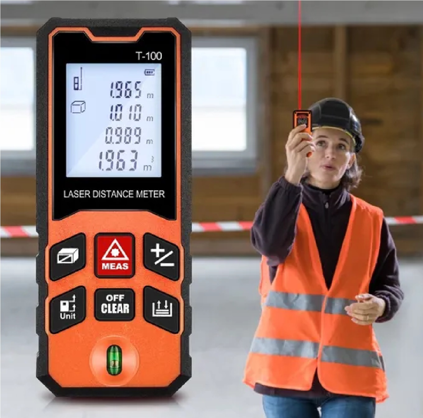 Telemetro Medidor Laser Distanciometro 100m Distancia
