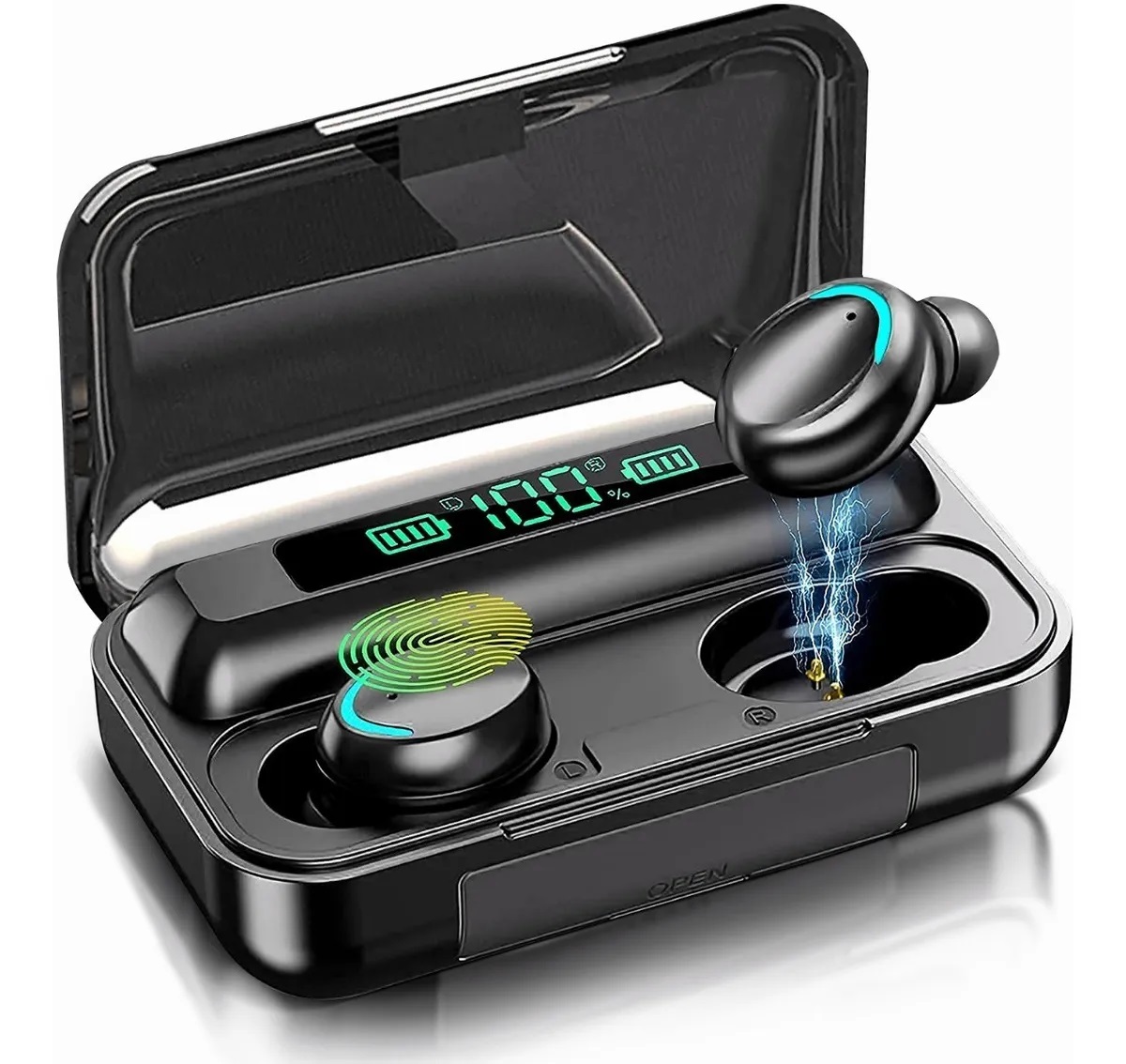 Audífonos F9-5 TWS bluetooth 5.0 Recargables