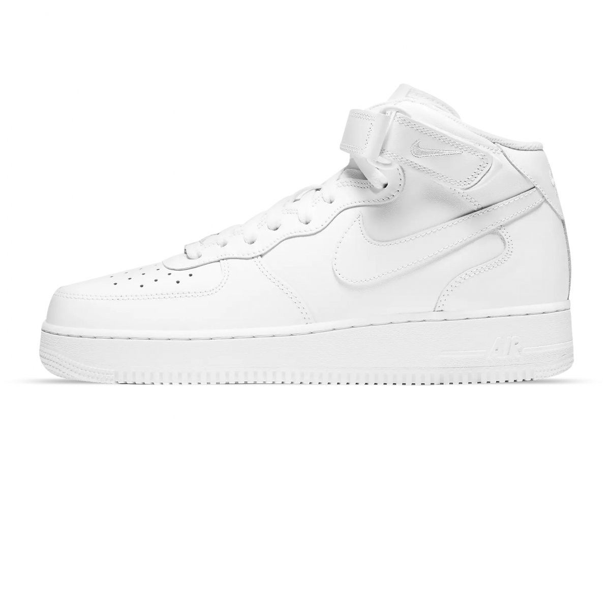 Tenis Nike Air Force 1 Mid '07 Blanco Casual Hombre.