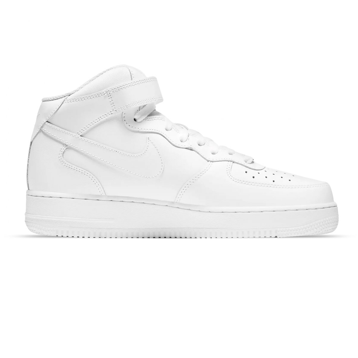 Tenis Nike Air Force 1 Mid '07 Blanco Casual Hombre.