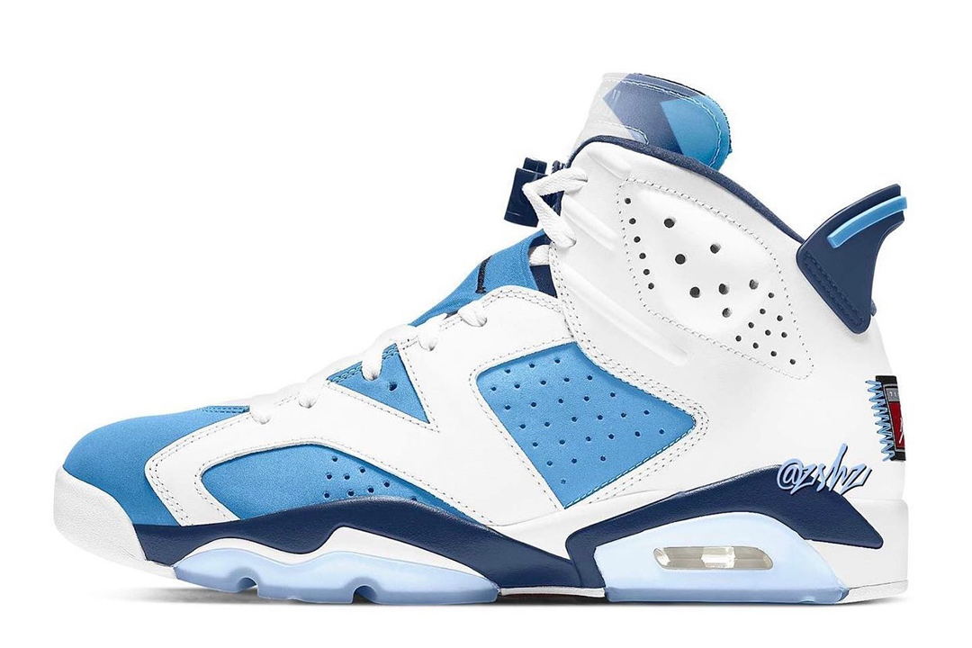 TENIS NIKE AIR JORDAN 6 RETRO UNIVERSITY BLUE (CT8529-410)