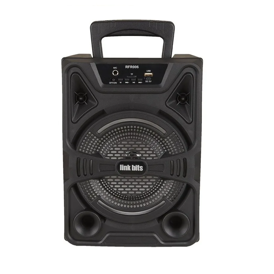 Bocina Bluetooth 8 Pulgadas Recargable Usb Micro Sd VA880T Link Bits