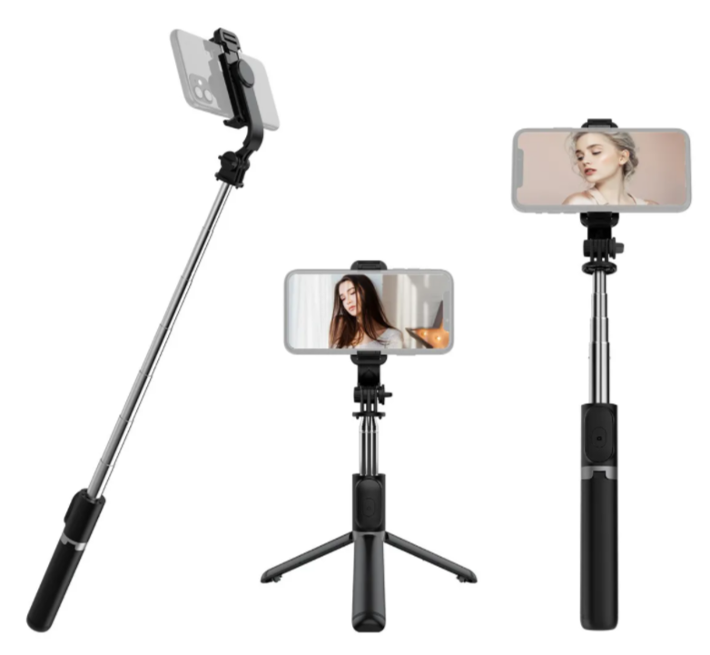 Baston Para Selfie Stick Bluetoothn Celular Inalámbrico Tripie