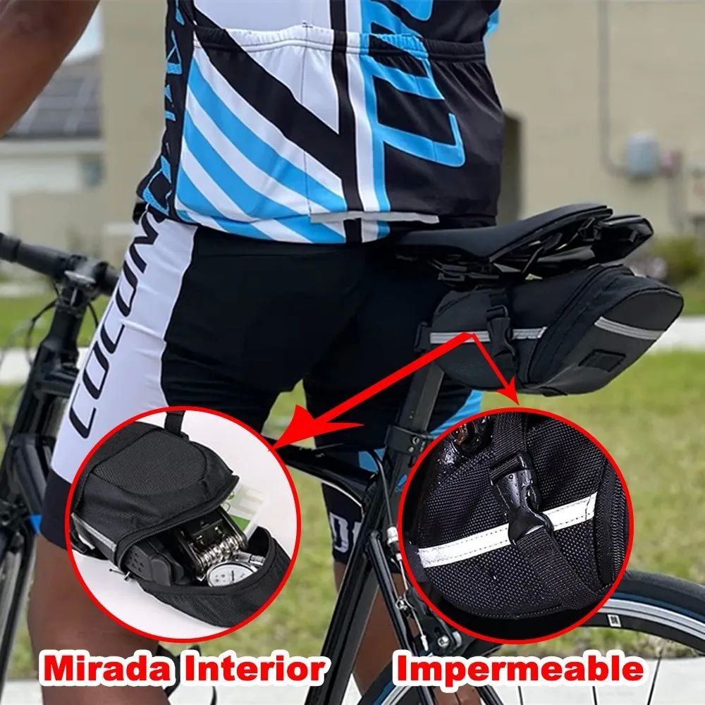 Kit Herramientas Bicicleta Reparación 16 En 1 Con Mini Bomba