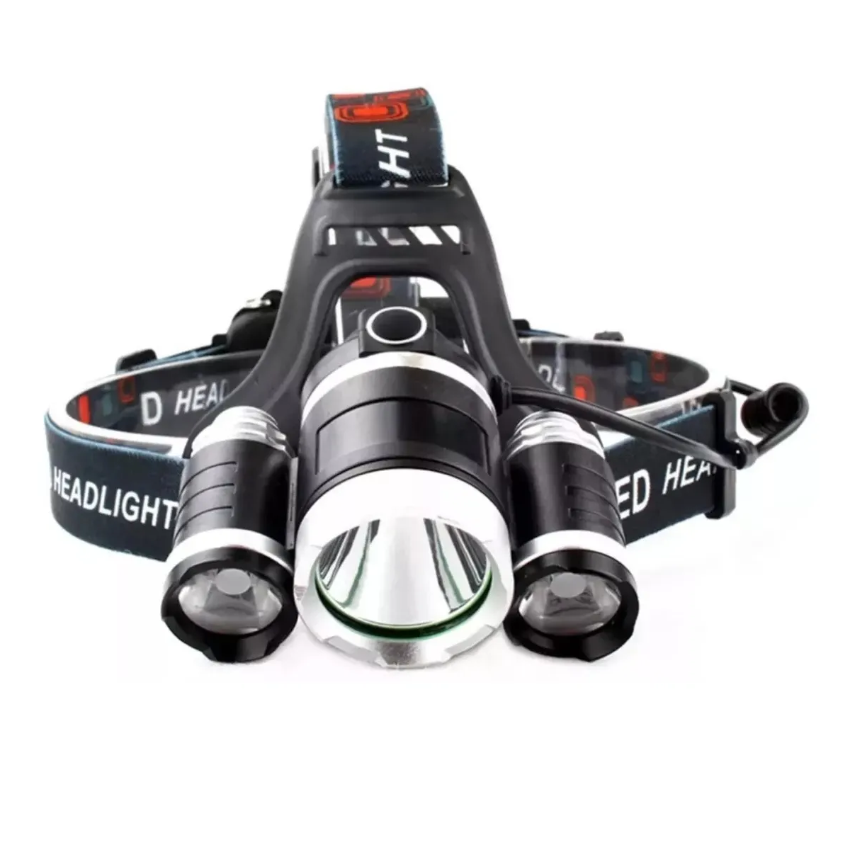 Lampara Minera 5000 Lumens 3 Cree Led Recargable
