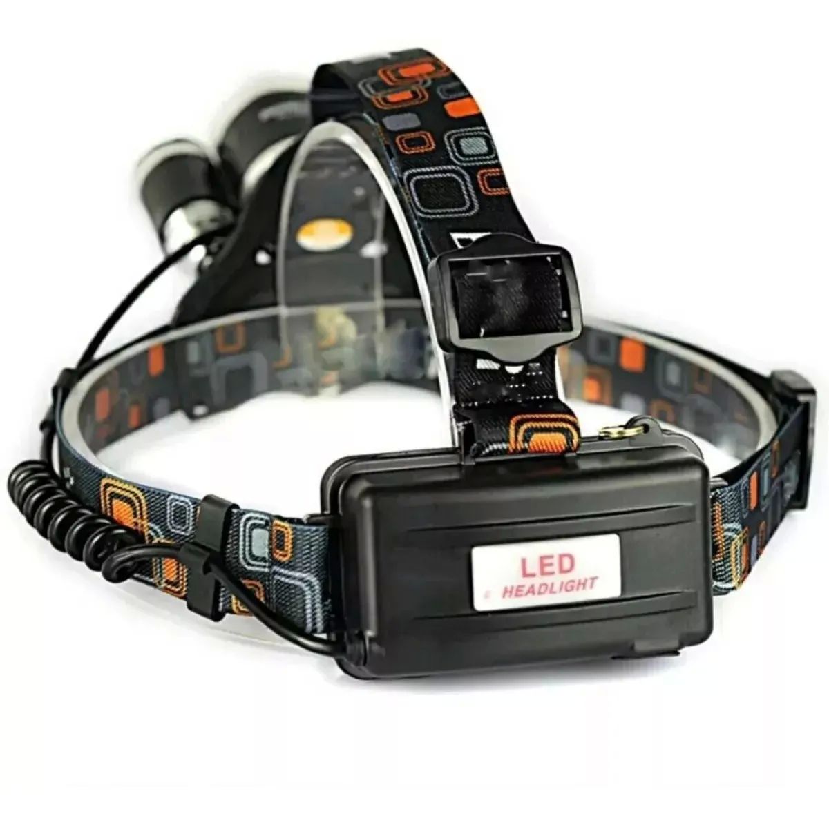 Lampara Minera 5000 Lumens 3 Cree Led Recargable