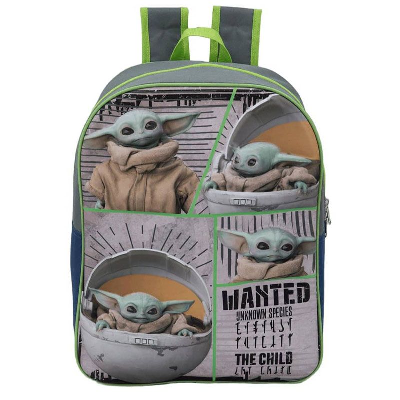 Mochila Escolar Modelo The Mandalorian Original Ruz De Niño