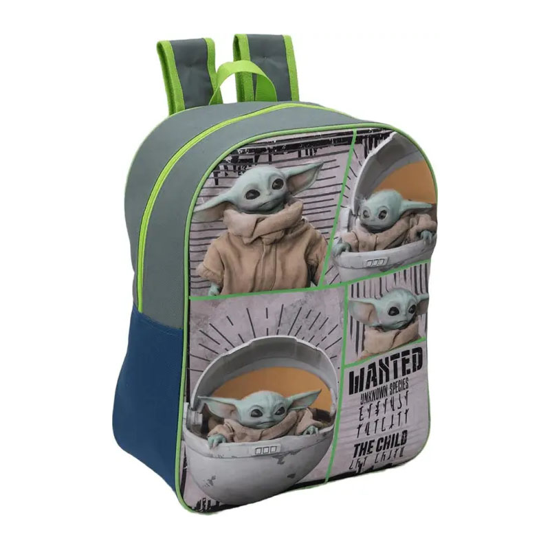 Mochila Escolar Modelo The Mandalorian Original Ruz De Niño