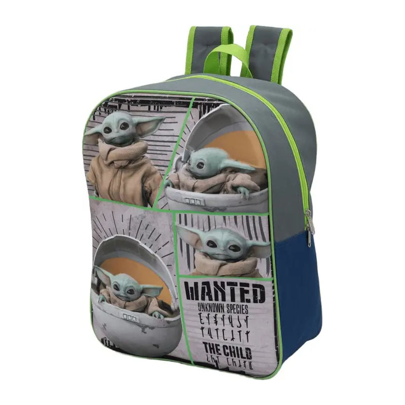 Mochila Escolar Modelo The Mandalorian Original Ruz De Niño