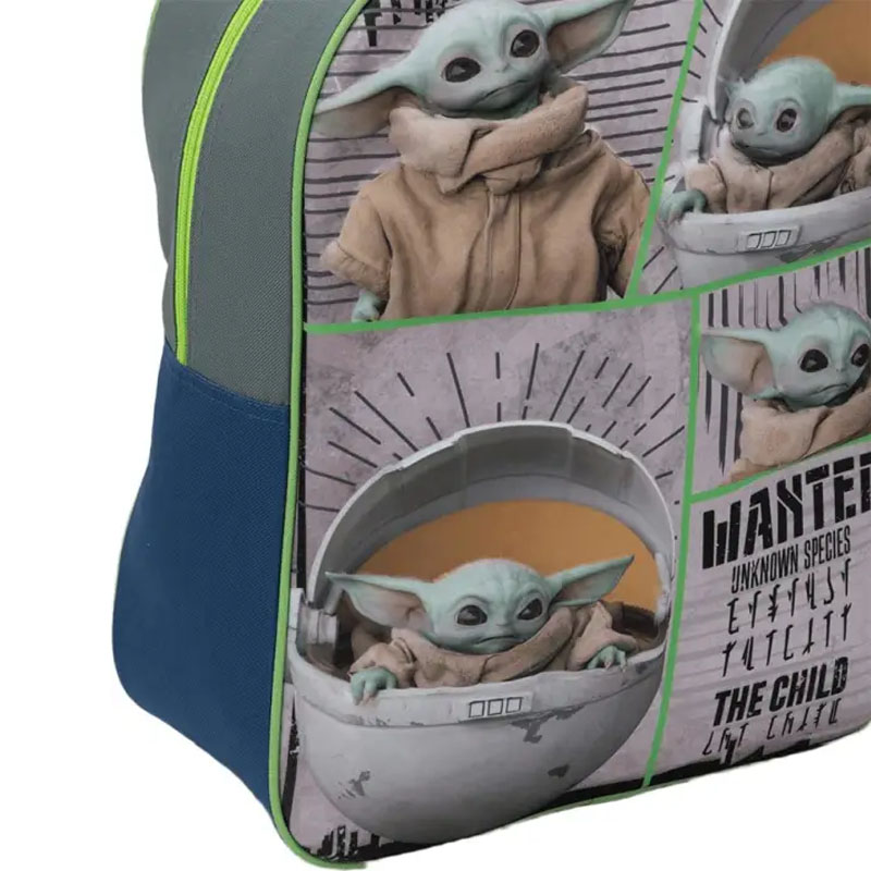 Mochila Escolar Modelo The Mandalorian Original Ruz De Niño