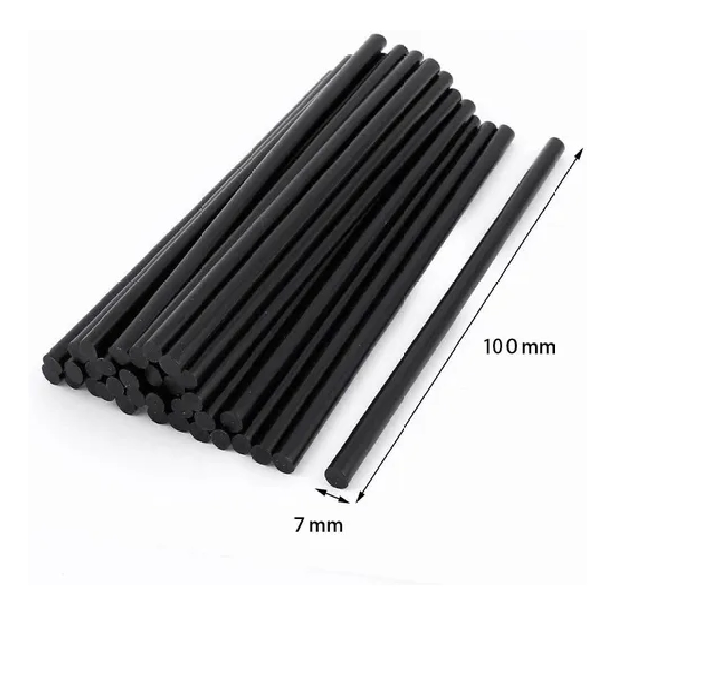 Kit Pistola De Silicon Caliente Eléctrica c/ 50 Barras