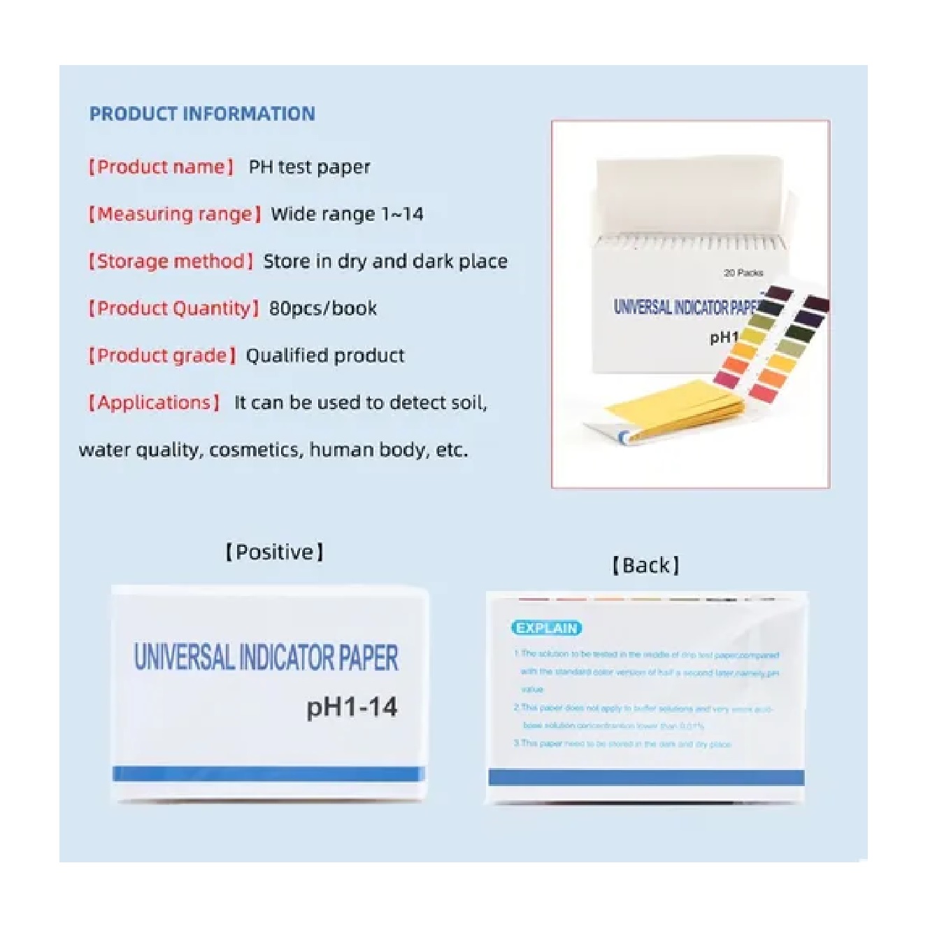 Medidor De Ph Digital+calibración De Polvo+tds Y Ec+papel Ph