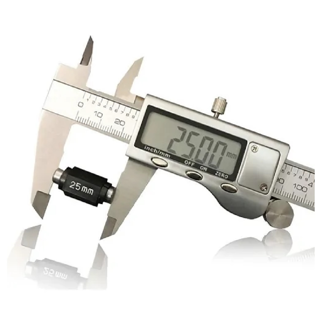 Calibrador Vernier Electrónico Digital De Acero Inoxidable