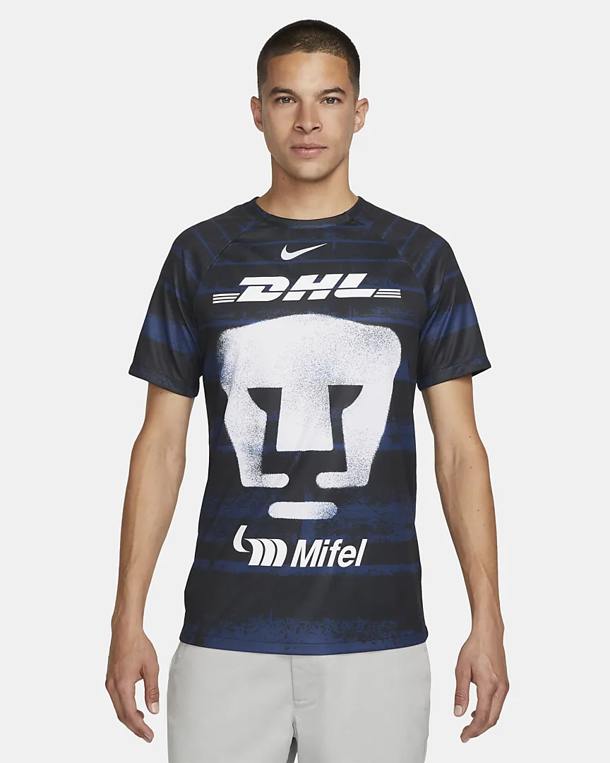 Jersey Nike Pumas UNAM Pre Match 2022-23 - Gradas Olímpico Universitario