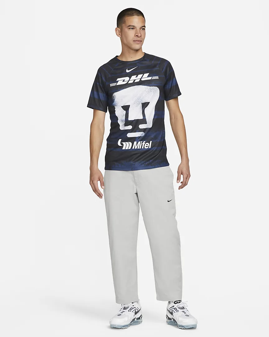 Jersey Nike Pumas UNAM Pre Match 2022-23 - Gradas Olímpico Universitario