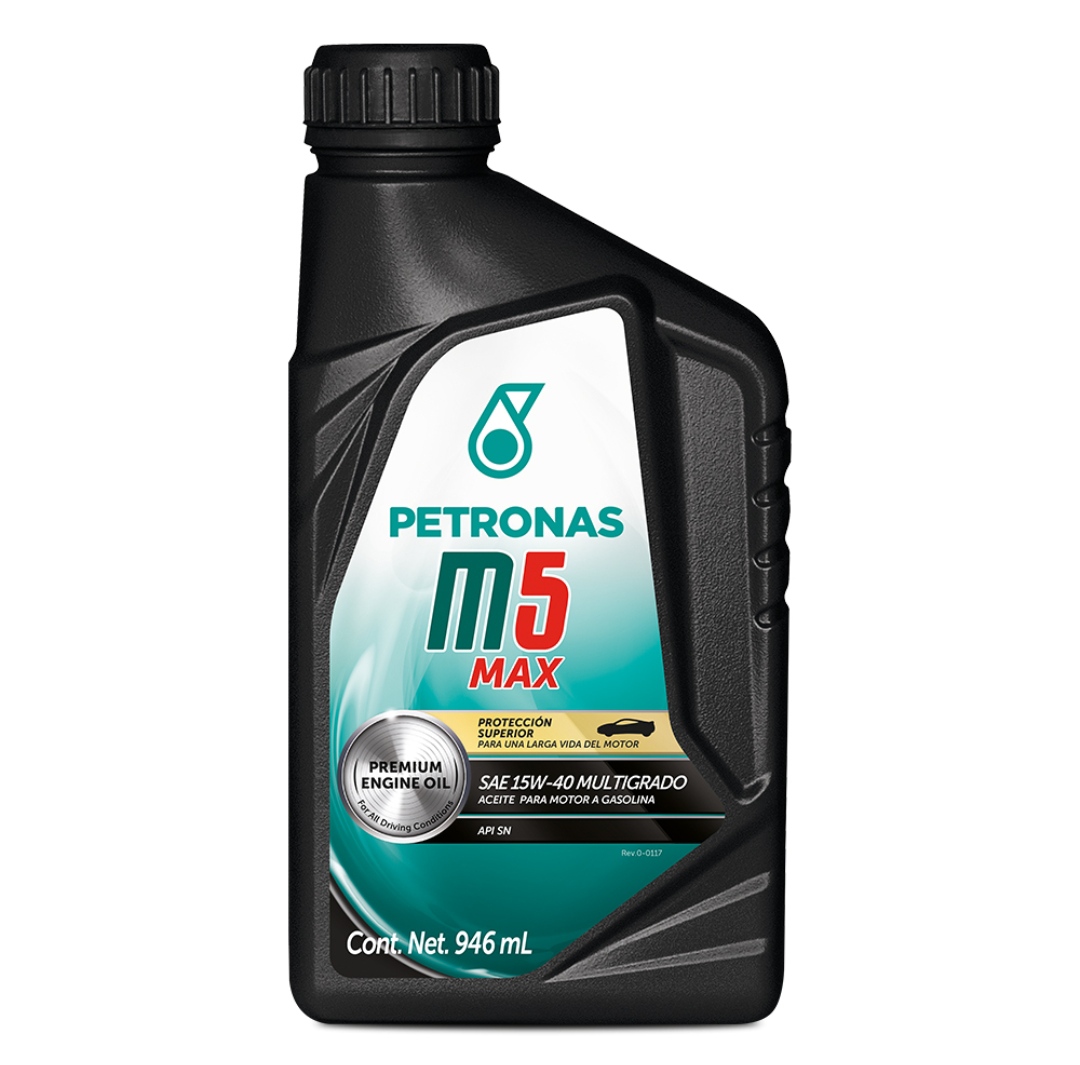 PETRONAS M5 MAX 15W 40 MULTIGRADO  Botella 0.946 ml 