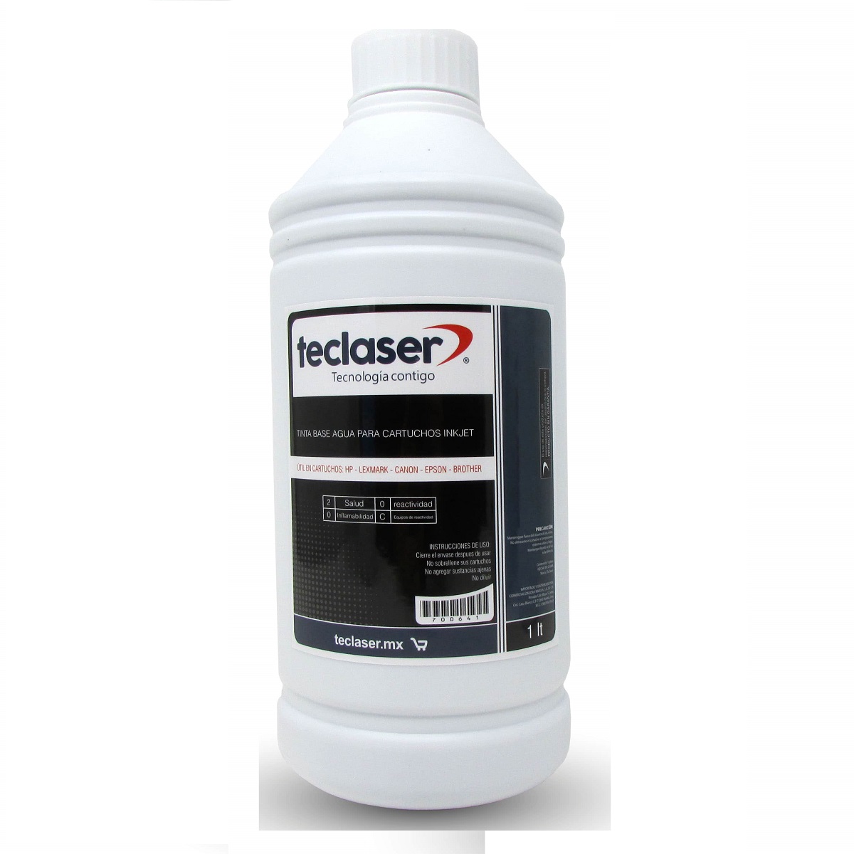 4 Litro De Tinta Negra Universal Base Agua