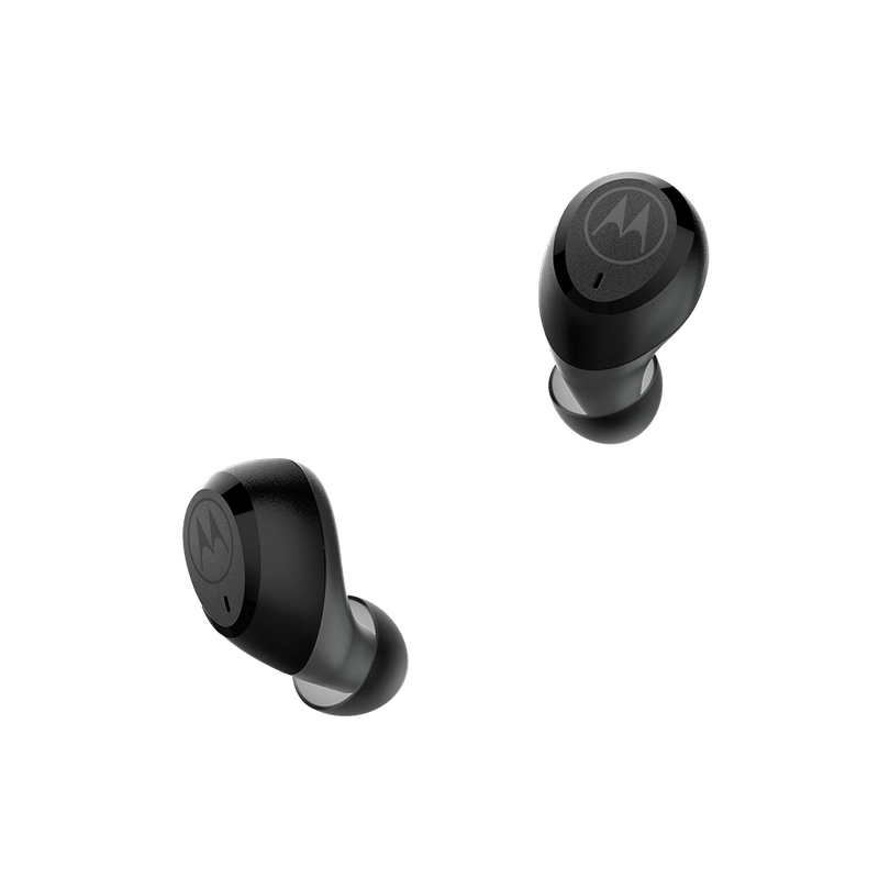 AUDIFONOS TRUE WIRELESS MOTOROLA MOTOBUDS 100 NEGRO