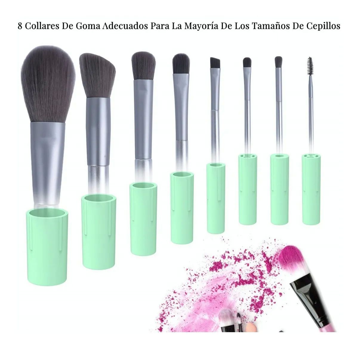 Limpiador Electrico Para Brochas De Automático Maquillaje