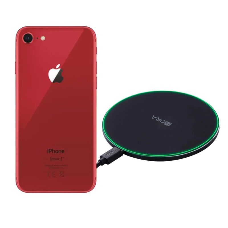iPhone 8 Rojo Reacondicionado Grado A 64gb + Cargador Genérico