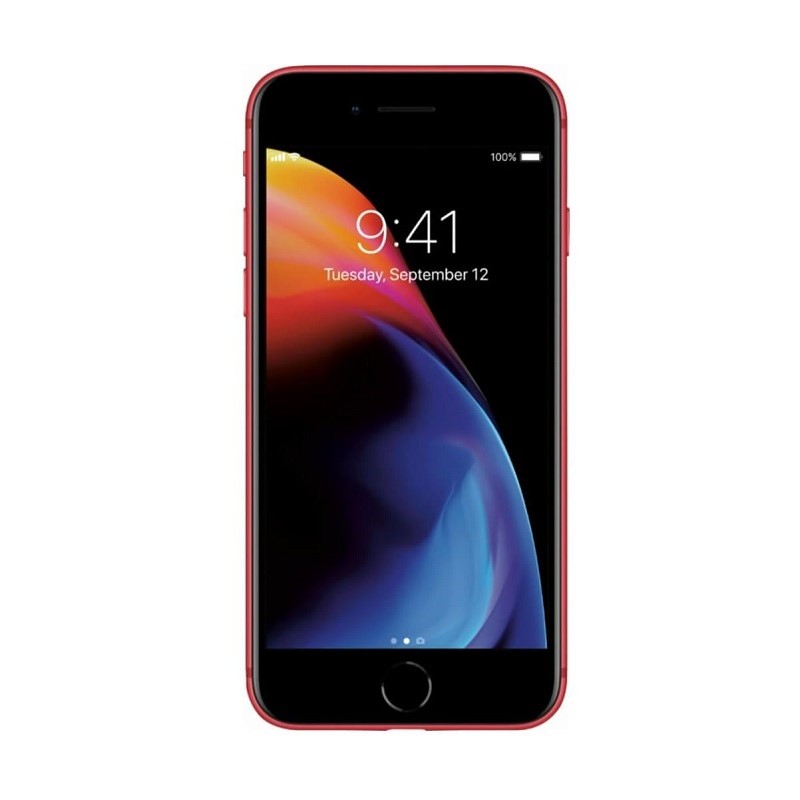 iPhone 8 Rojo Reacondicionado Grado A 64gb + Cargador Genérico
