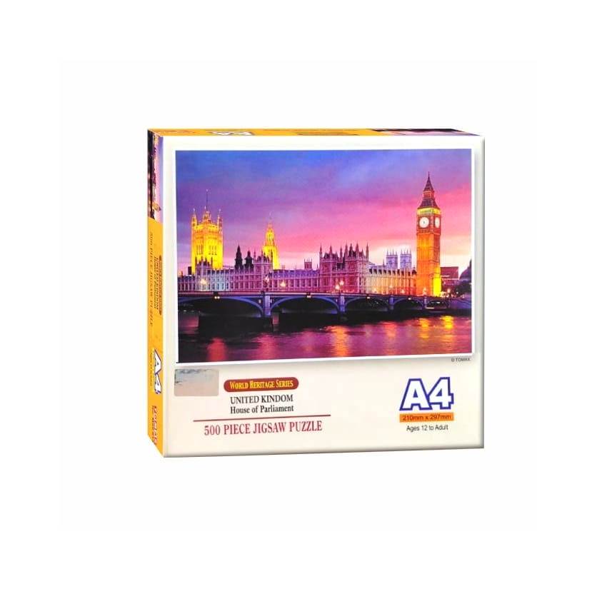Rompecabezas REINO UNIDO: House of Parliament 500 Piezas Mini