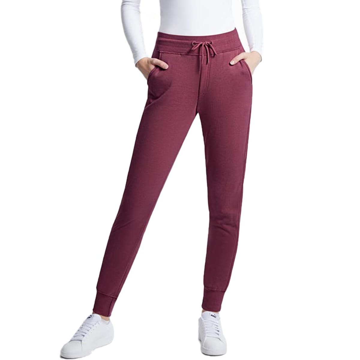Pants Casual Love To Lounge color Vino para Mujer 1038674