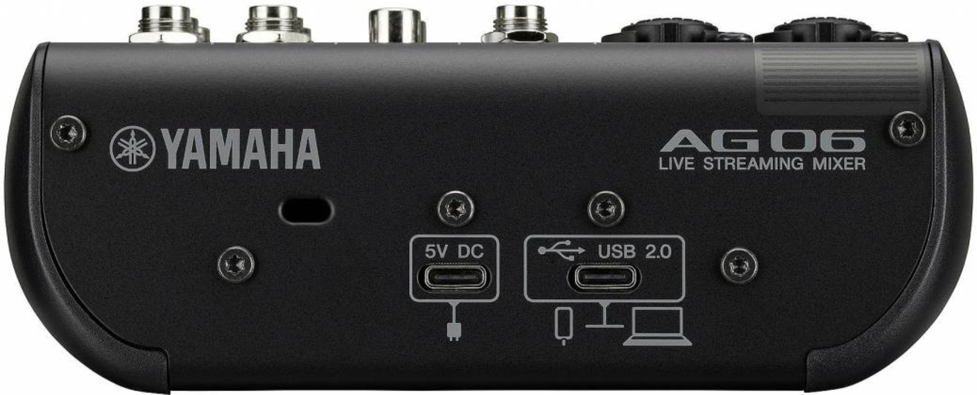 Mezcladora Análoga 6 Canales para Live Stream Yamaha AG06MK2 - Negro